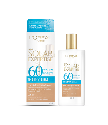 Protetor Solar Facial L'Oréal Paris Expertise Fluído Cor 3.0