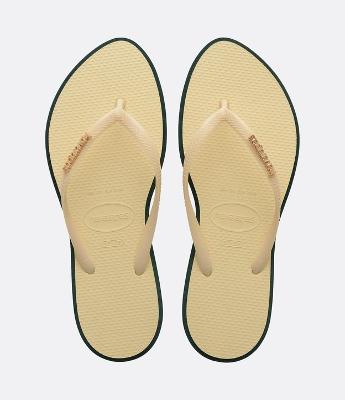 Chinelo Point Havaianas com Sola Bicolor