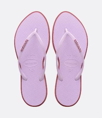 Chinelo Point Havaianas com Sola Bicolor
