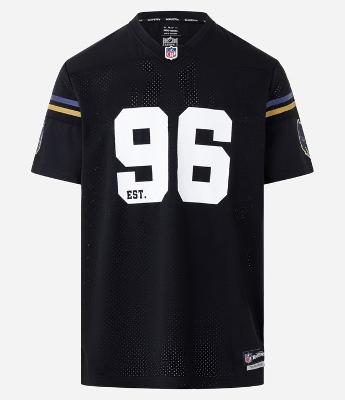Camiseta Sportcore em Tecnologia Dry com Estampa  NFL Ravens