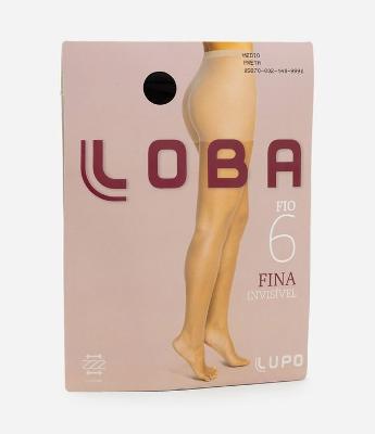 Meia Calça Poliamida Liso Fio 6 Invisível Lupo