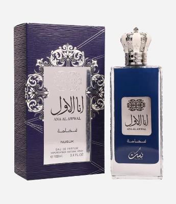 Perfume Nusuk Ana Al Awwal Blue Eau de Parfum Masculino 