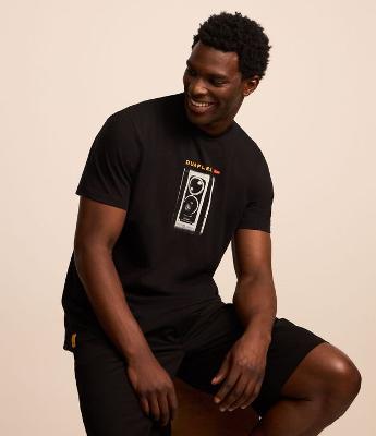 Camiseta Comfort em Algodão com Estampa Kodak Duaflex