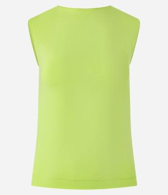 Blusa Sem Manga em Poliamida com Costas Decotadas