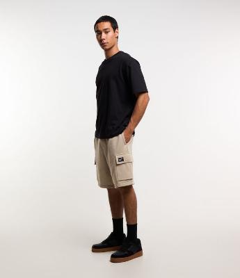 Bermuda em Tela French Terry com Bolso Cargo
