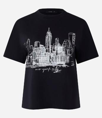 Blusa em Algodão com Estampa New York City