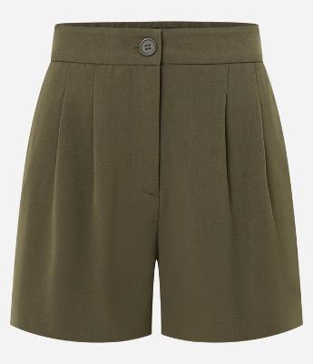 Short Alfaiatado com Pregas
