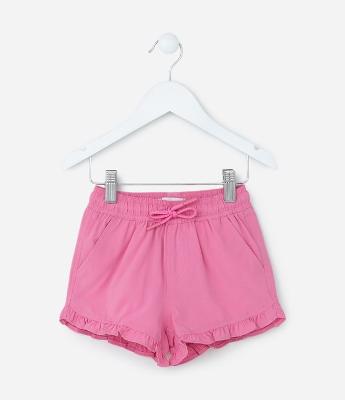 Short Infantil com Babadinhos - Tam 1 a 5 Anos