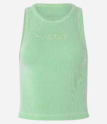 Regata Cropped Esportiva Estampa Localizada Active