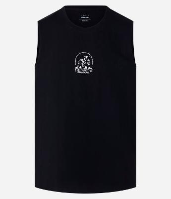 Regata Comfort em Algodão com Estampa de Urso