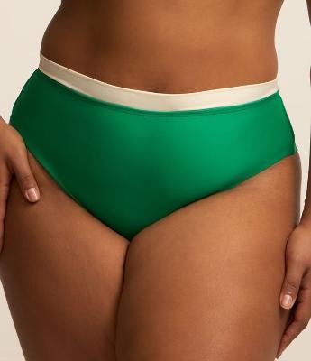 Biquíni Calcinha Hot Pant Cós Contrastante Curve & Plus Size