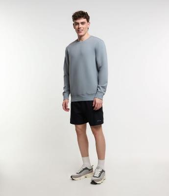 Bermuda Esportiva com Cós Elástico e Detalhe
