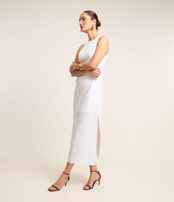 Vestido Longo em Paetê com Costas Abertas