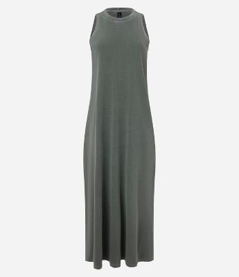 Vestido New Midi Sem Mangas Camisetão
