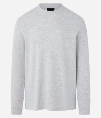 Camiseta Regular em Algodão com Textura