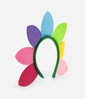 Tiara Infantil com Pétalas de Flor - Tam U
