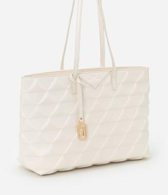 Bolsa Shopper Grande em PU Embossed