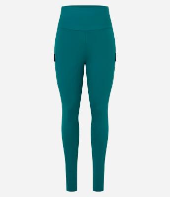 Calça Legging Esportiva em Microfibra com Bolso