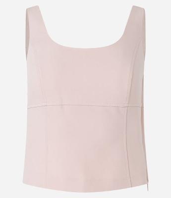 Blusa Regata Alfaiataria Estruturada