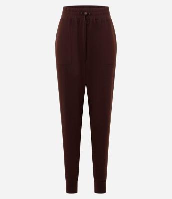 Calça Jogger em Microfibra com Cós Elástico