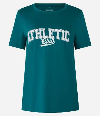 Camiseta Esportiva em Viscose com Estampa Athletic Club
