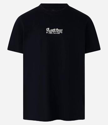 Camiseta Comfort em Algodão com Estampa Lettering Pure Fun