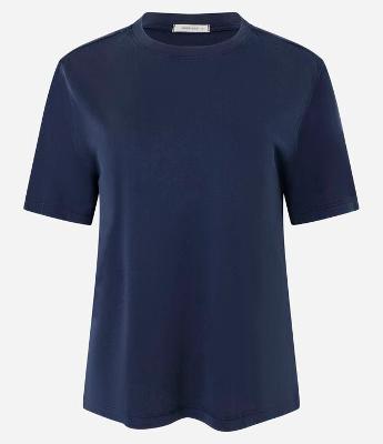 Blusa T-shirt em Algodão com Lavagem Estonada