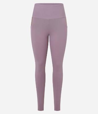Calça Legging em Microfibra com Recortes em Brilho