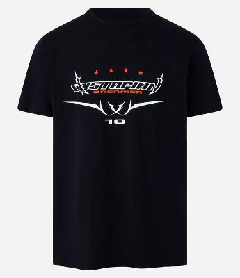 Camiseta Comfort Sportcore e Estampa Lettering