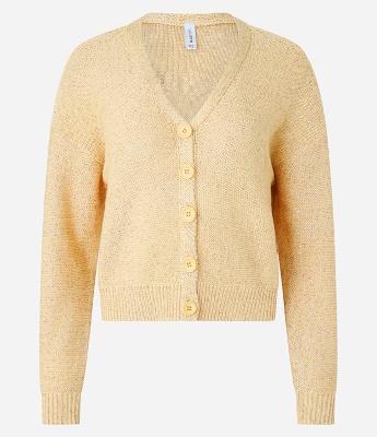 Cardigan em Tricô com Paetês
