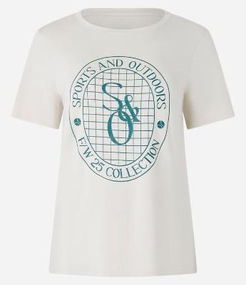 Camiseta Esportiva com Estampa Sports and Outdoors