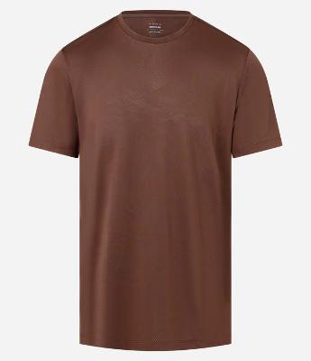 Camiseta Esportiva em Tecnologia Dry com Estampa Jacquard