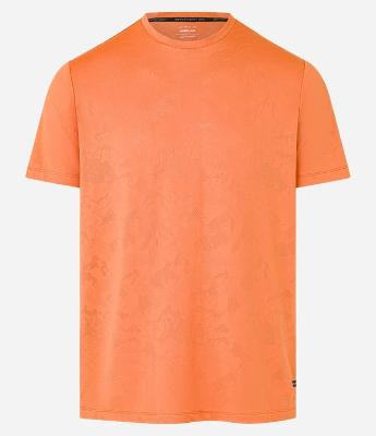 Camiseta Esportiva em Tecnologia Dry com Estampa Jacquard