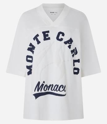 Camiseta Oversized com Lettering Monte Carlo