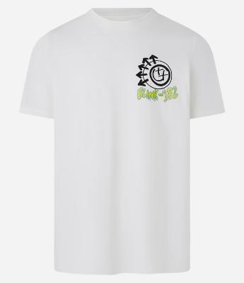 Camiseta Regular em Algodão com Estampa Blink 182