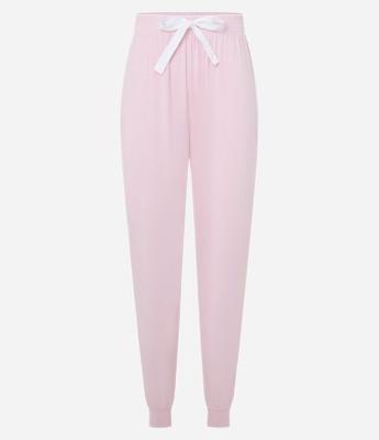 Calça de Pijama com Detalhe de Laço e Toque Suave