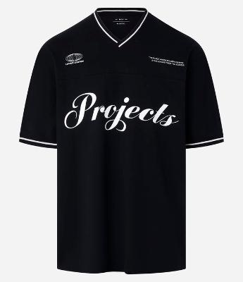 Camiseta em Algodão Sportcore com Estampa Lettering Contrastante