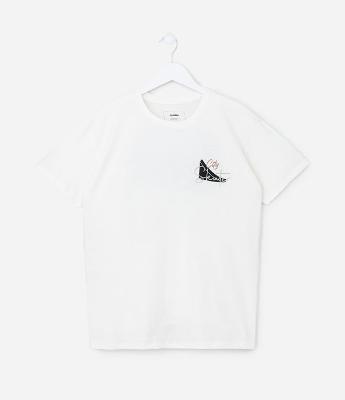 Camiseta Oversized Infantil com Estampa Skater - Tam 5 a 14 Anos