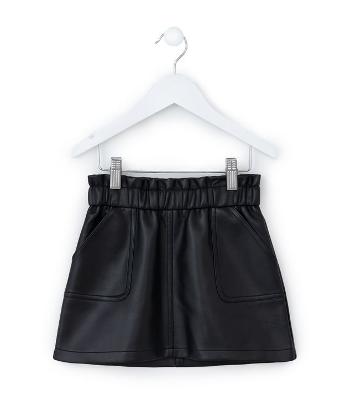 Saia Clochard Infantil com Bolsos - Tam 5 a 14 anos