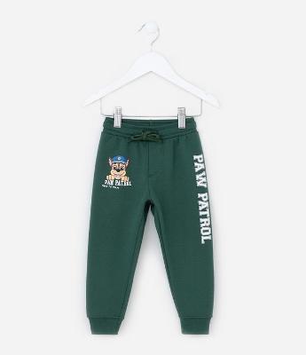 Calça Infantil Quentinha com Estampa Chase Patrulha Canina - Tam 2 a 6 Anos