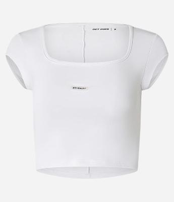 Camiseta Esportiva Super Cropped em Microfibra Leve