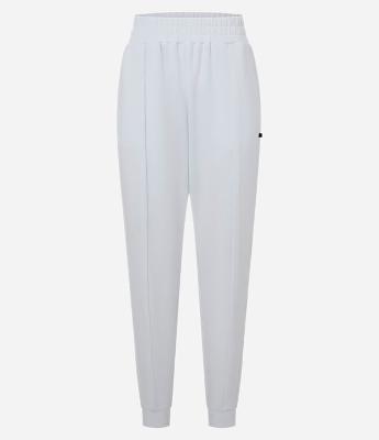 Calça Jogger em Microfibra Pesada com Frisos
