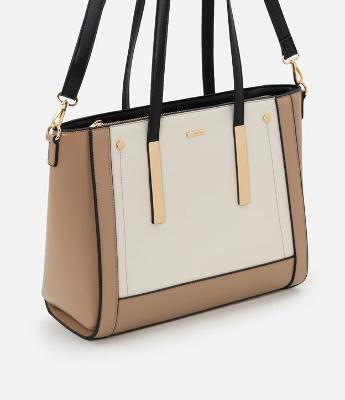 Bolsa G PU Liso Shopper em Tres Cores com Alça Longa BITRI ST_SS24_BSF_0128A