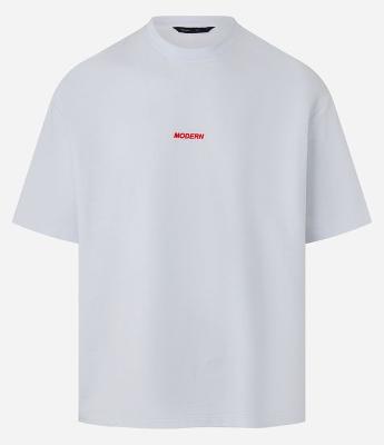 Camiseta Boxy com Estampa Photoprint em Alto Relevo