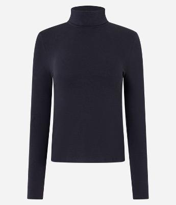 Blusa em Algodão com Golinha Alta