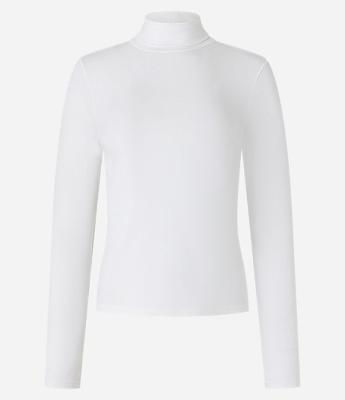 Blusa em Algodão com Golinha Alta