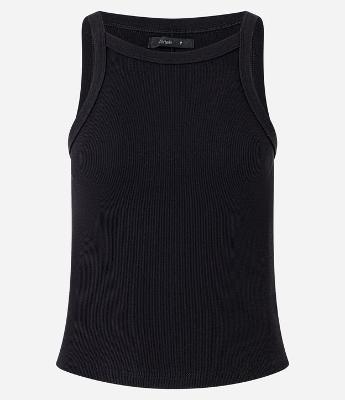 Blusa Canelada em Ribana com Gola Redonda