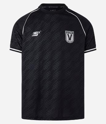 Camiseta Esportiva Futebol em Tecnologia Dry com Ribana e Estampa Heat Print