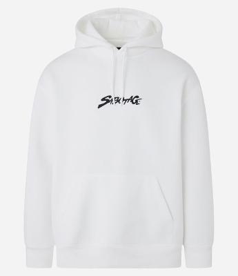 Blusão Relaxed com Estampa Sabotage em Fleece
