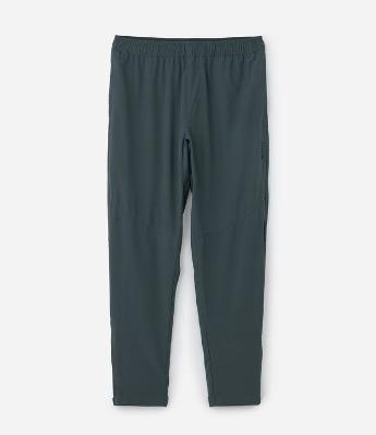 Calça Esportiva com Cós Elástico com Detalhe de Recortes e Listras